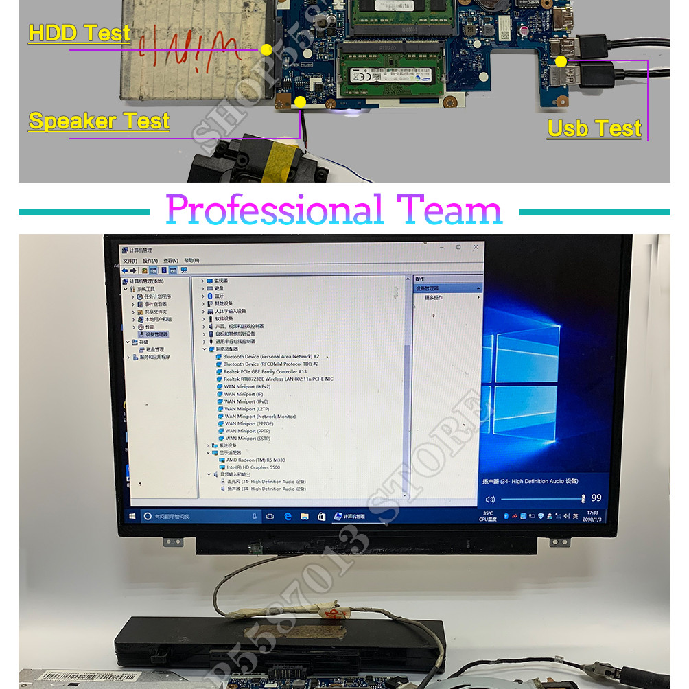 G751JY G751JT G751JL G751J G751 Mainboard For ASUS Laptop Motherboard i7 CPU GTX965M-V2G GTX970M-V3G
