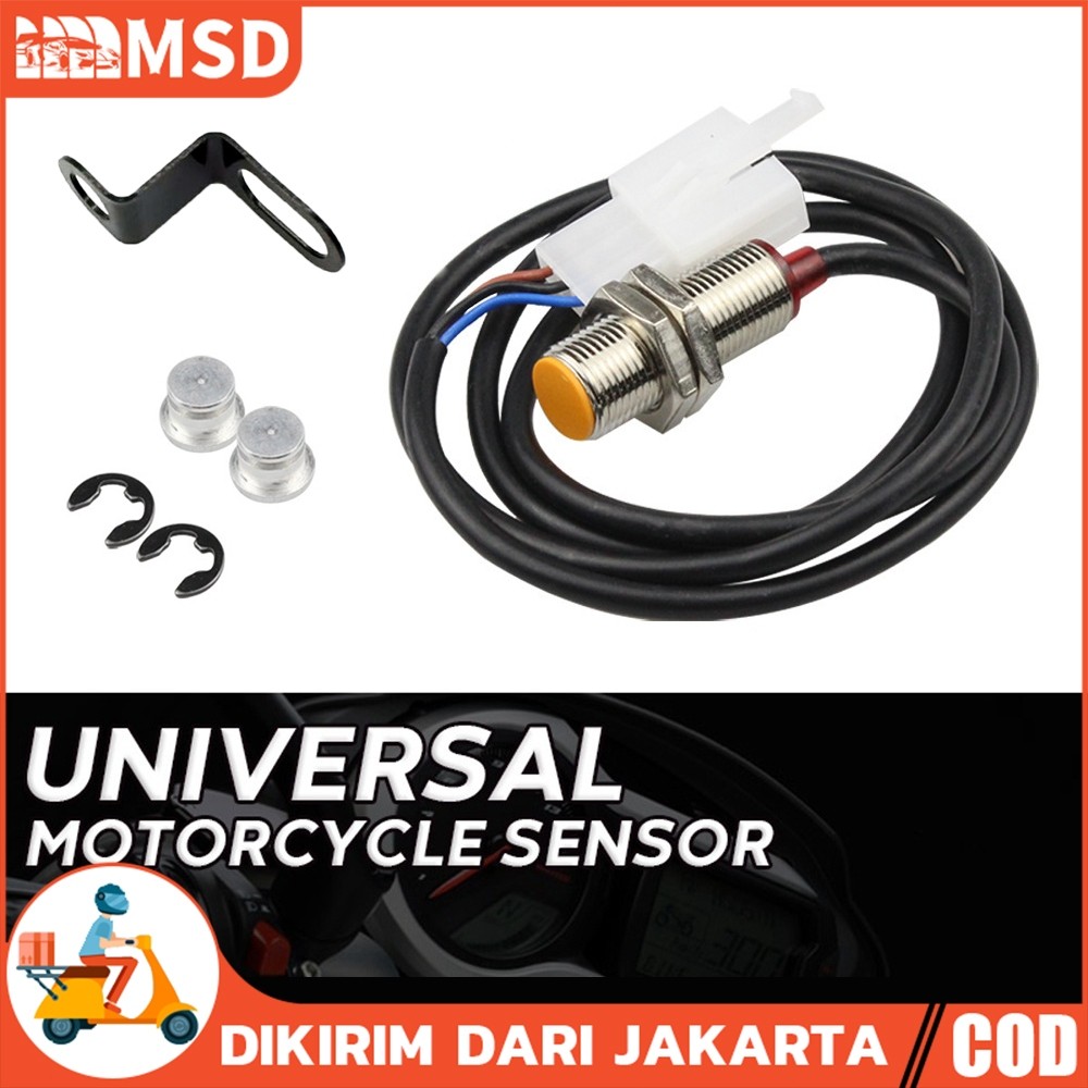 RUNSHOP_ Sensor Speed Speedometer Kecepatan Digital + Dudukan Universal Sensor Speedo