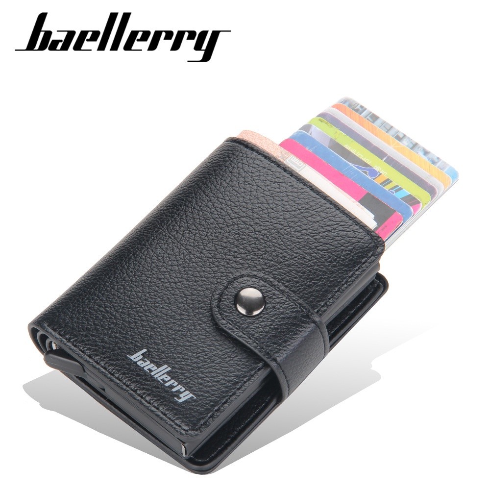 Luxe Looks Man PROMO BAELLERRY K9148 Dompet Kartu Pria Kulit Card Wallet WK-SBY