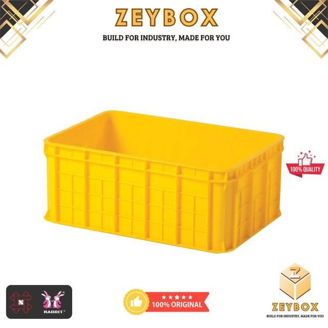 ZEY - Container 2044 Rabbit (P 62 x L 43 x T 25 cm) Krat/Box Roti/Buah Kontainer Industri Serbaguna 