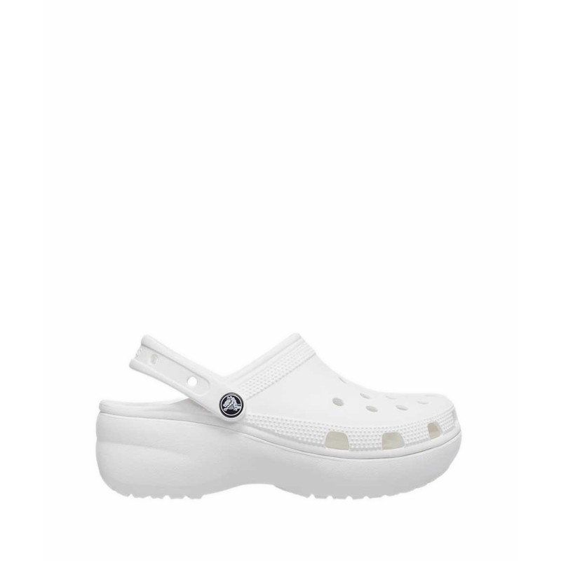 Crocs Women's Classic Platform Clog - White