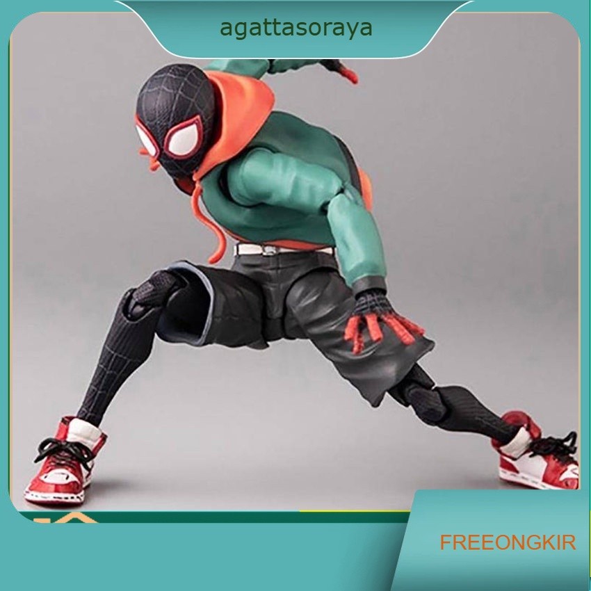 Action Figure spiderman miles morales spider verse