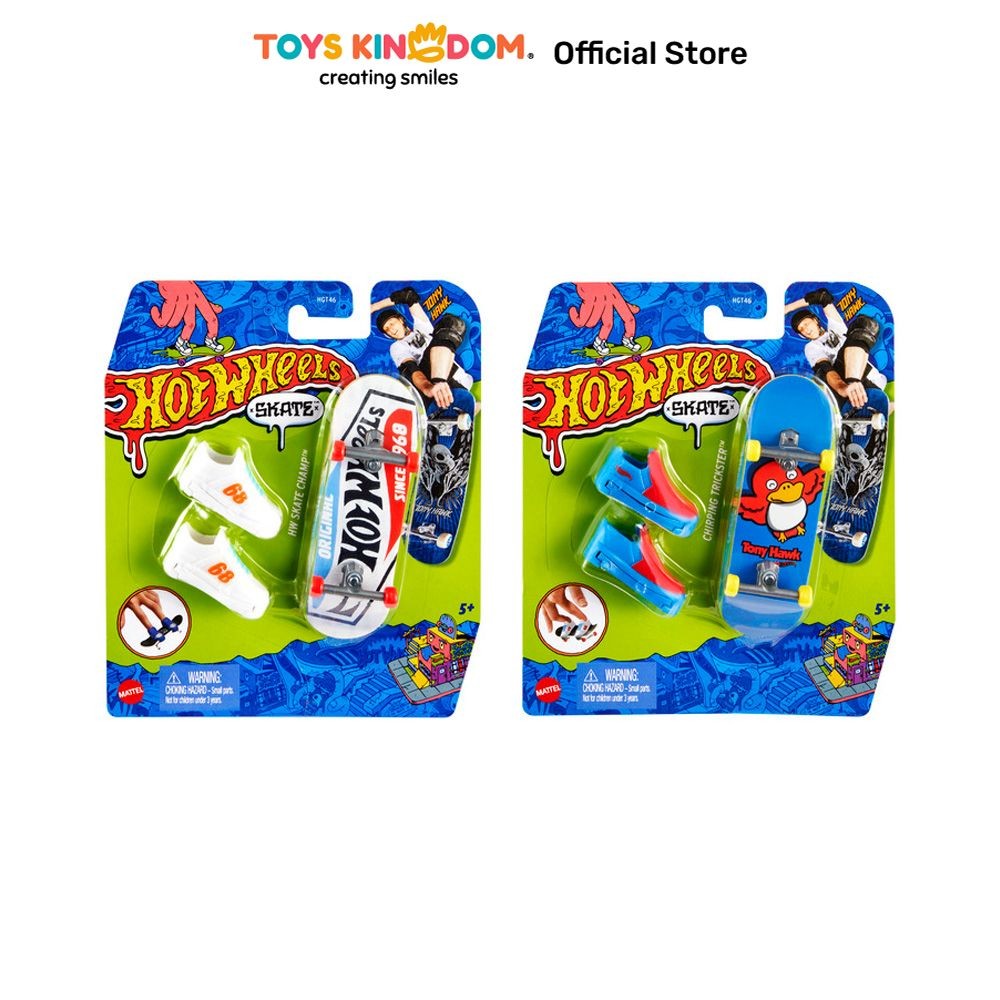 Toys Kingdom Hot Wheels Set Skate Single Hgt46 Random Mainan Anak Creativity Toys Kids Toy Education