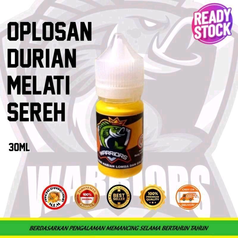 Baru Essen Oplosan Ikan Mas Durian Melati Sereh  Warriors Essence - ORIGINAL