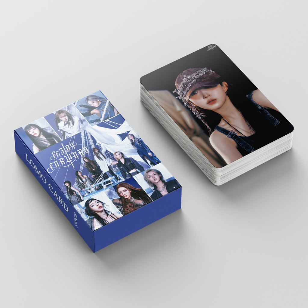 55pcs/set Kpop NMIXX AD MARE Photocards Album Lomo Cards NMIXX Photo Cards LILY HAEWON Kpop Girls Fa