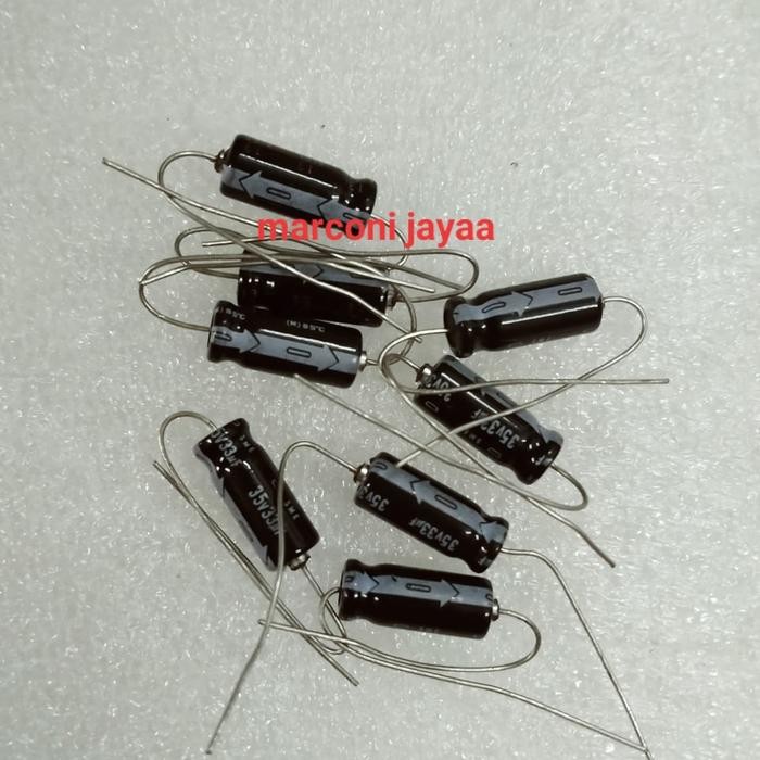 kapasitor 33uf 35volt axial SME