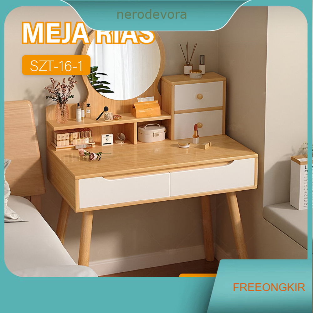 Meja Rias - Meja Rias Aesthetic - Meja Rias Minimalis - Meja Make Up