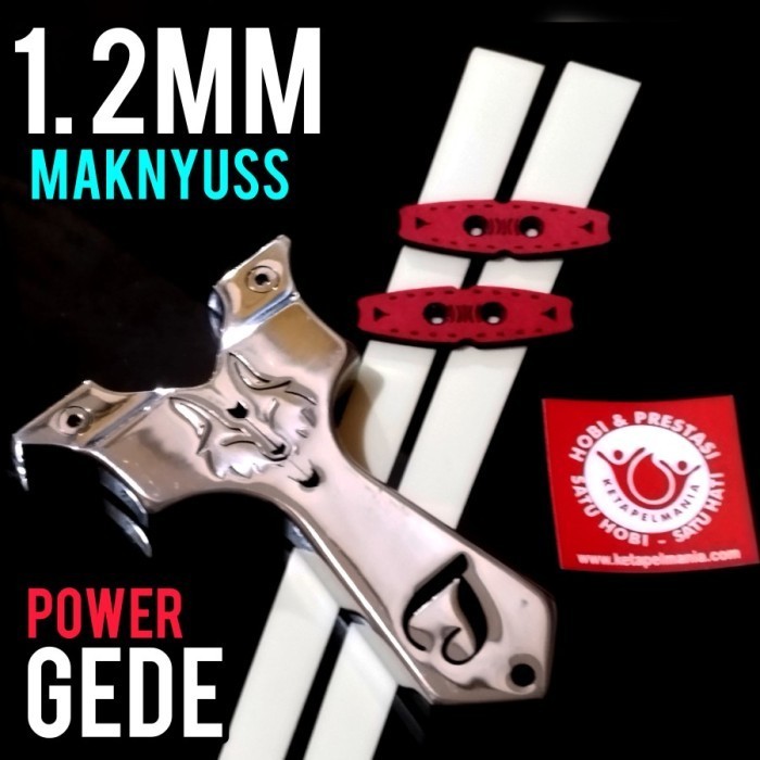 Karet Ketapel Flatband : 1.2mm MAKNYUSS