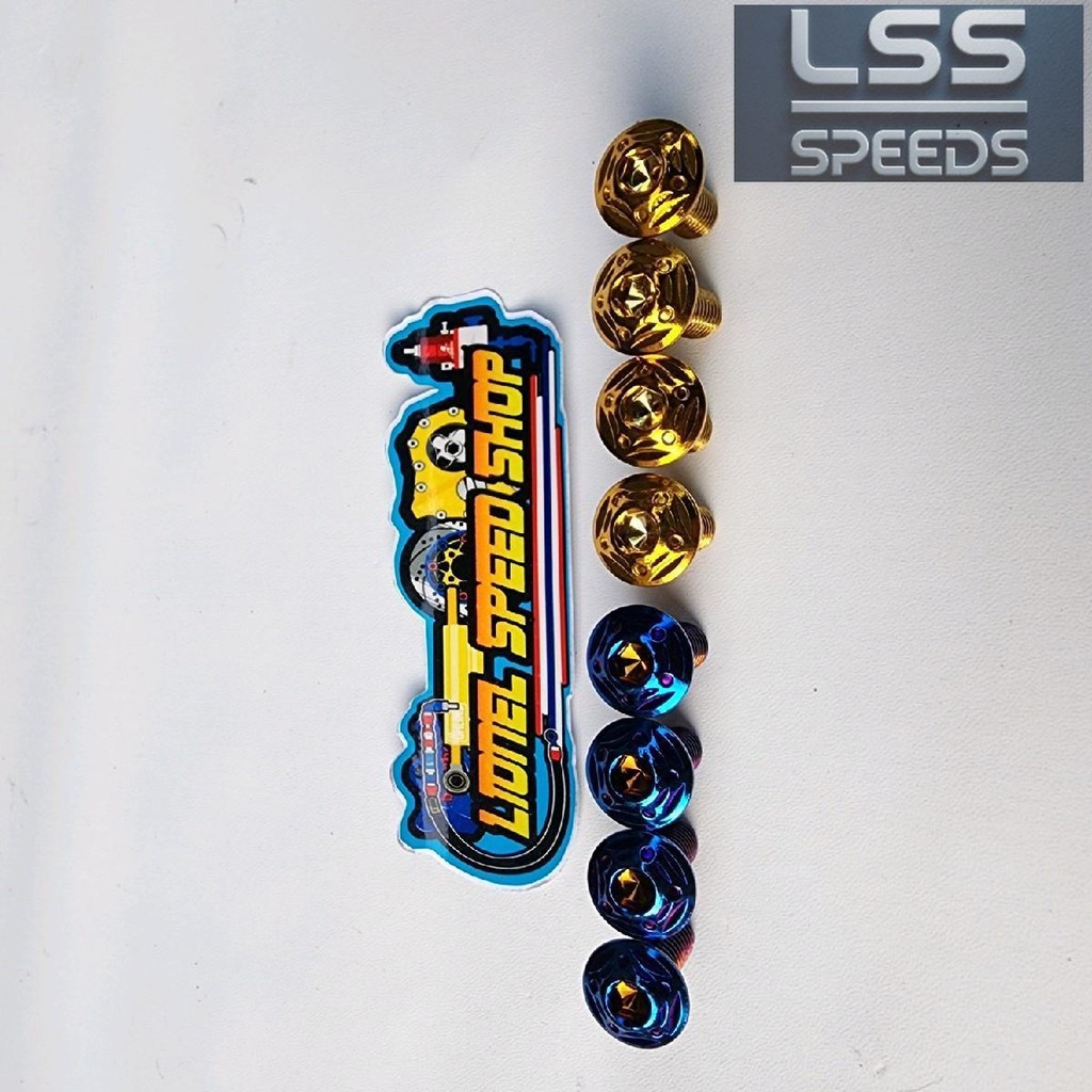 LSS 4 Baut cakram baut bintang bintik 4 baut disk rotor probolt thailand stainless 2cm