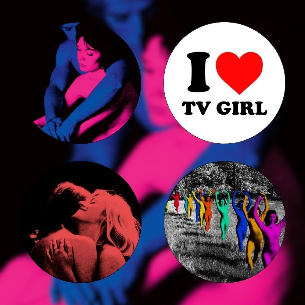 Pin Button TV Girl Bundle