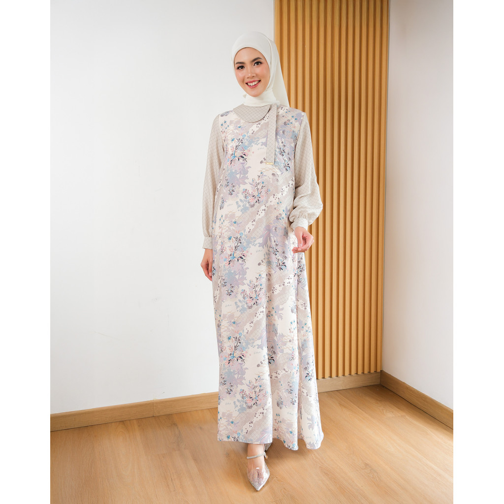 Muda Official Aditi Dress - Dove