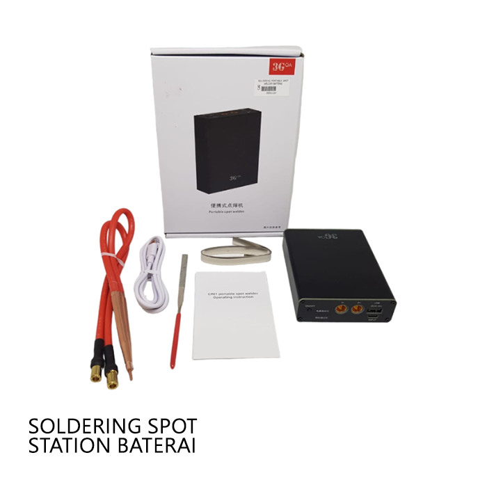 SOLDERING SPOT STATION BATERAI / LAS TITIK SPOT WELDER PORTABLE