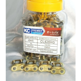 SAMBUNGAN RANTAI GEAR MOTOR GOLD 428H & HG PNP RANTAI SSS