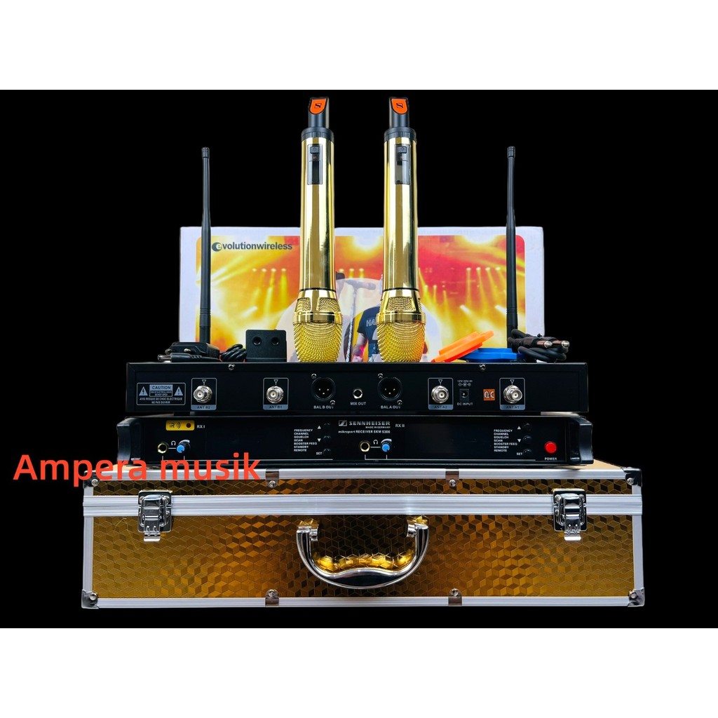 Mic Wireless SKM 5300 free koper Mic sennheiser skm5300