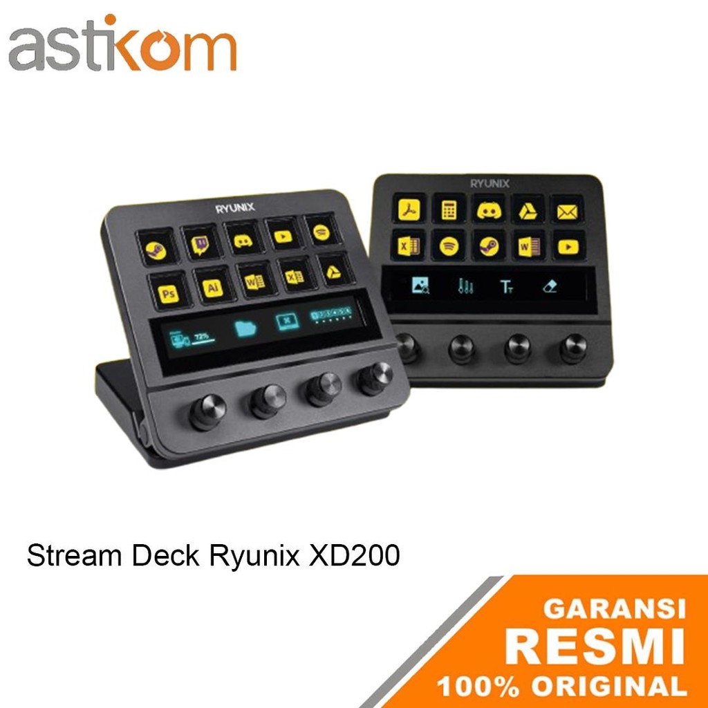 Stream Deck Ryunix XD200 Control Pad