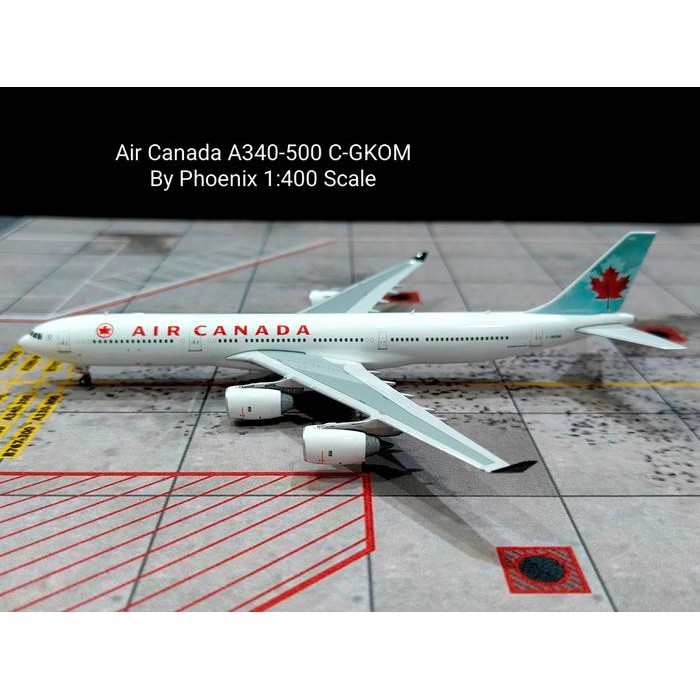 Air Canada A340-500 C-GKOM By Phoenix 1:400 Scale TKsb99