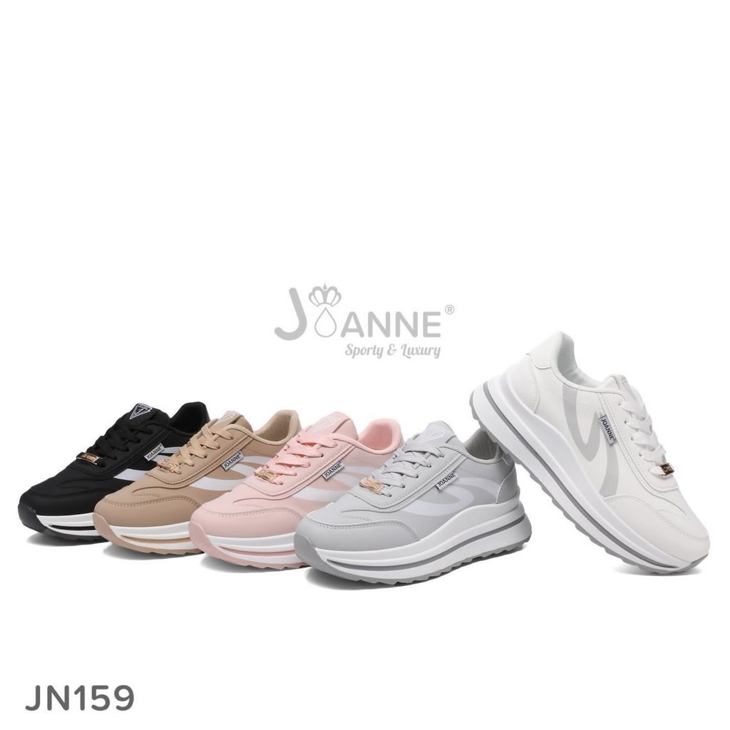 JOANNE JN159 Sepatu Sneakers Wanita Sporty Casual
