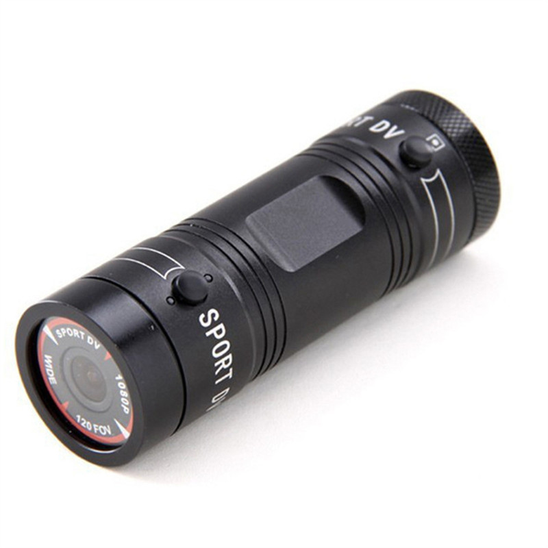 AY14 -F9 Mini Sports Camera 1080P 200W Outdoor Riding Motorcycle Helmet Sports DV Camera Video Water