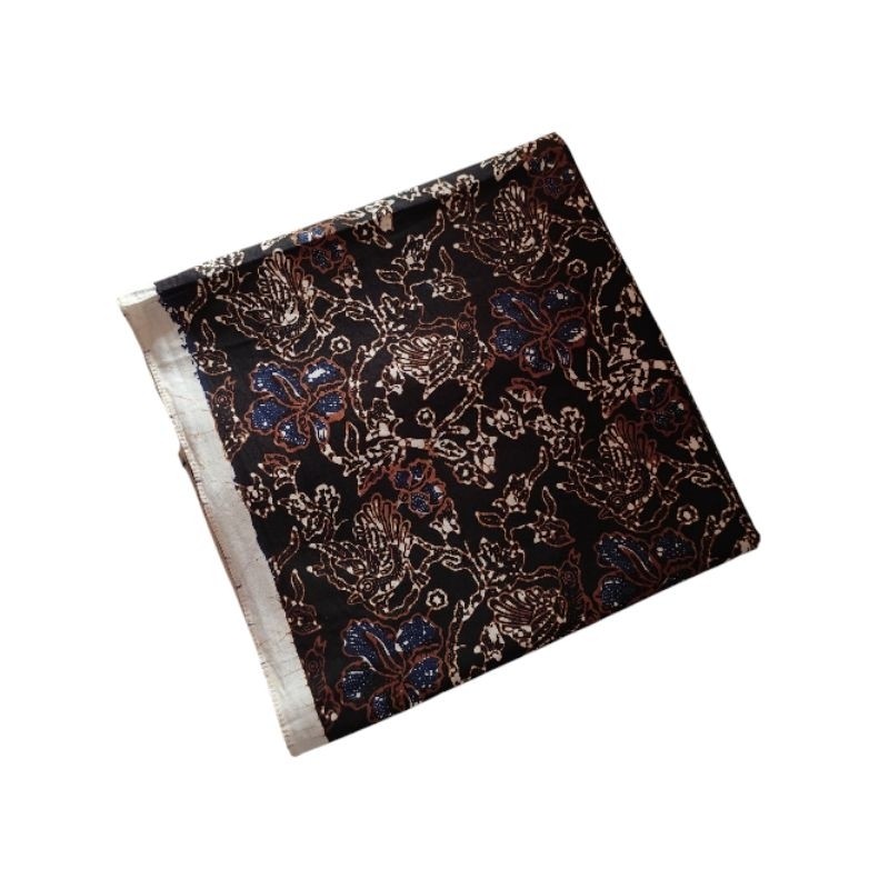 Kain jarik batik cap sogan jogja burung biron bahan katun halus asli jogja