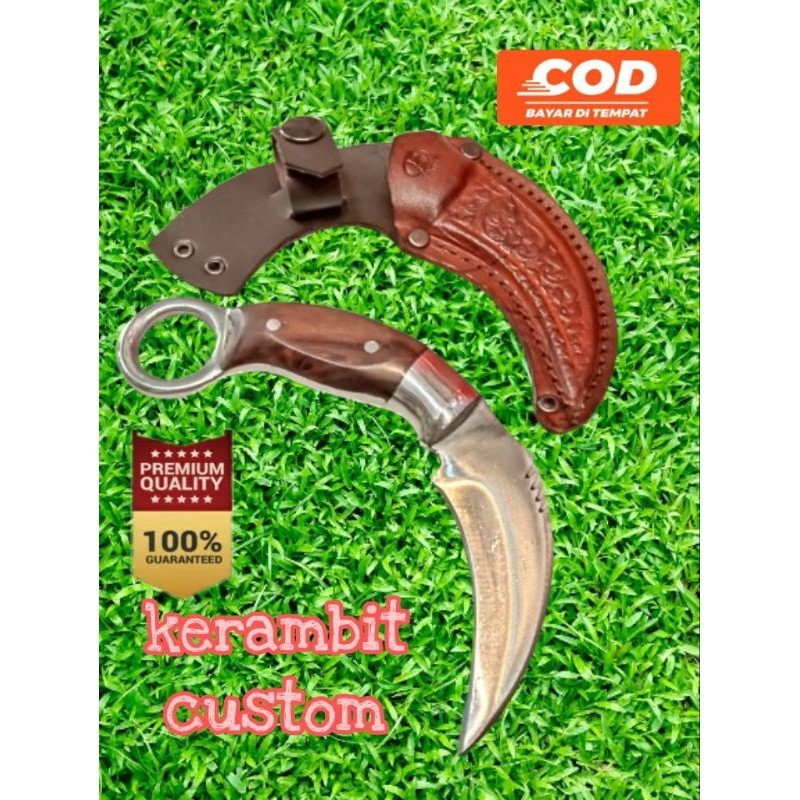 Kerambit Premium Custom Baja per 100% Original / kerambit dural