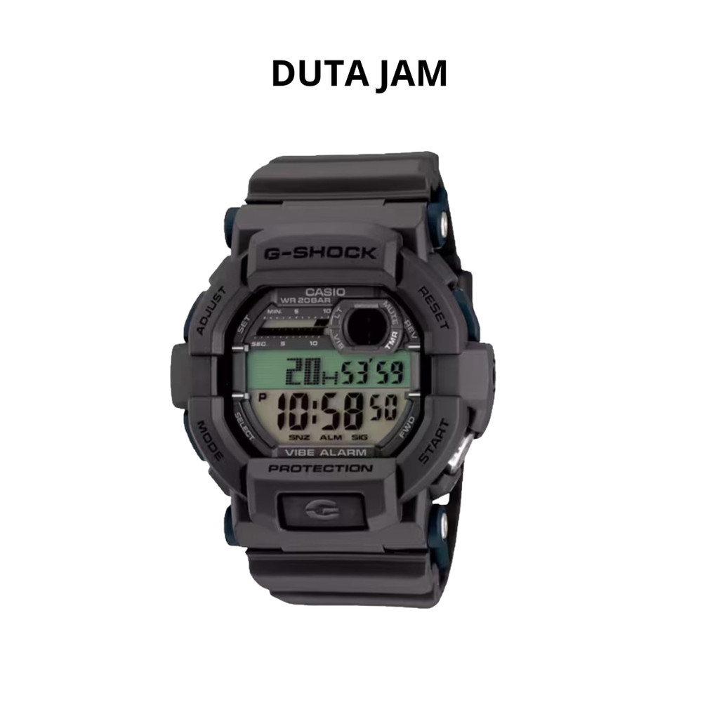 JAM TANGAN PRIA G-SHOCK GD350-8 GD350-8DR DIGITAL RESIN STRAP ORIGINAL