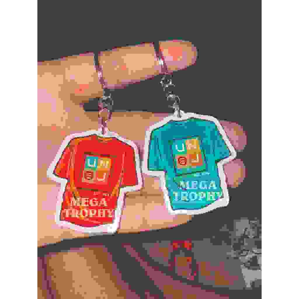 Gantungan Kunci Akrilik Custom Logo CNC Laser