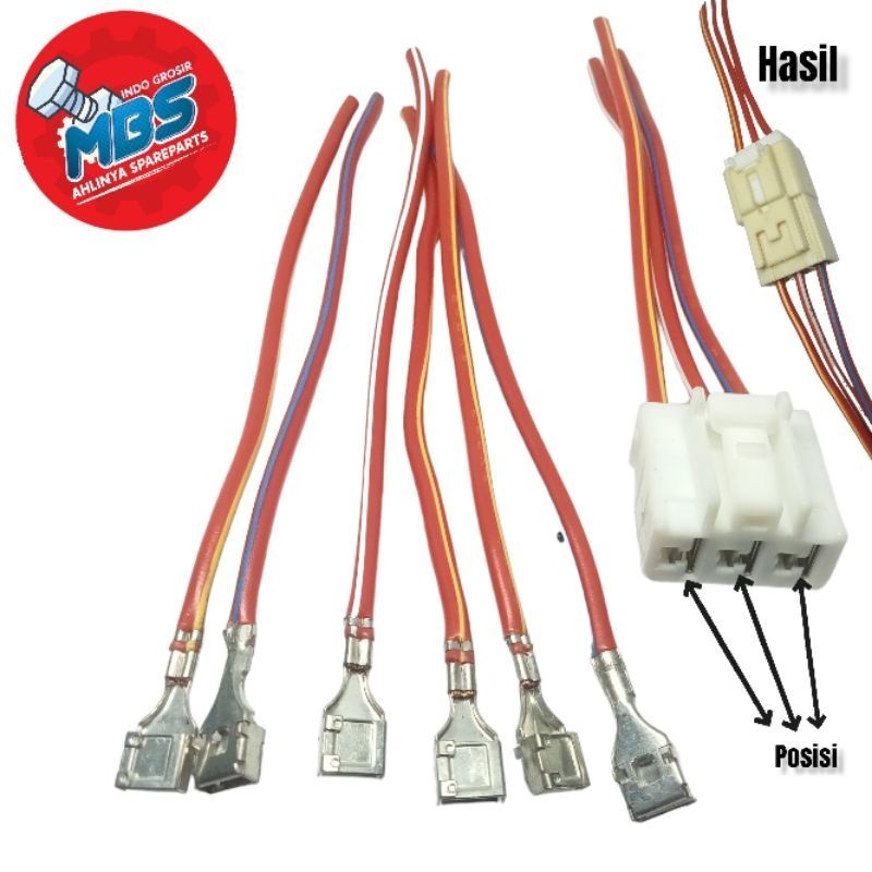 GROSIR BAUT SPAREPART SKUN KABEL KUNINGAN SOKET SPUL YAMAHA AEROX N MAX x MAX LAXSI FREEGO