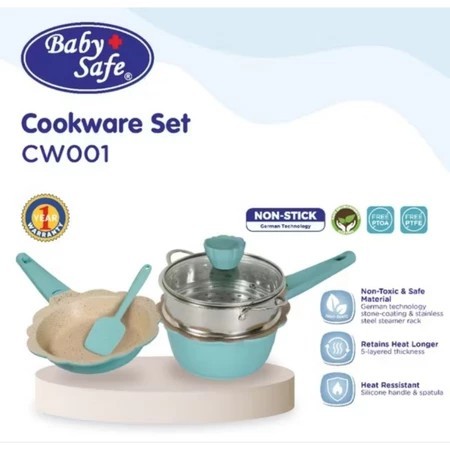 Baby Safe Baby Cookware Set Panci Mpasi