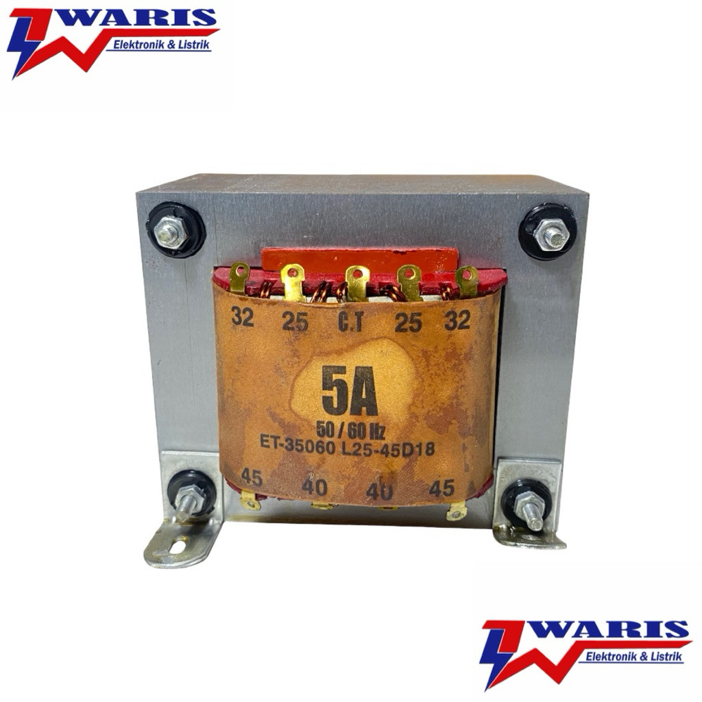 Trafo ERA Murni CT 5A 45V Tembaga Murni Stabil