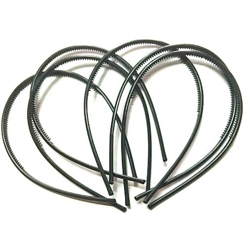 Bando Polos Hitam / Doff - Bando Lidi Hitam Doff Satuan - Bando Pria Wanita Cuci Muka Facial Wajah