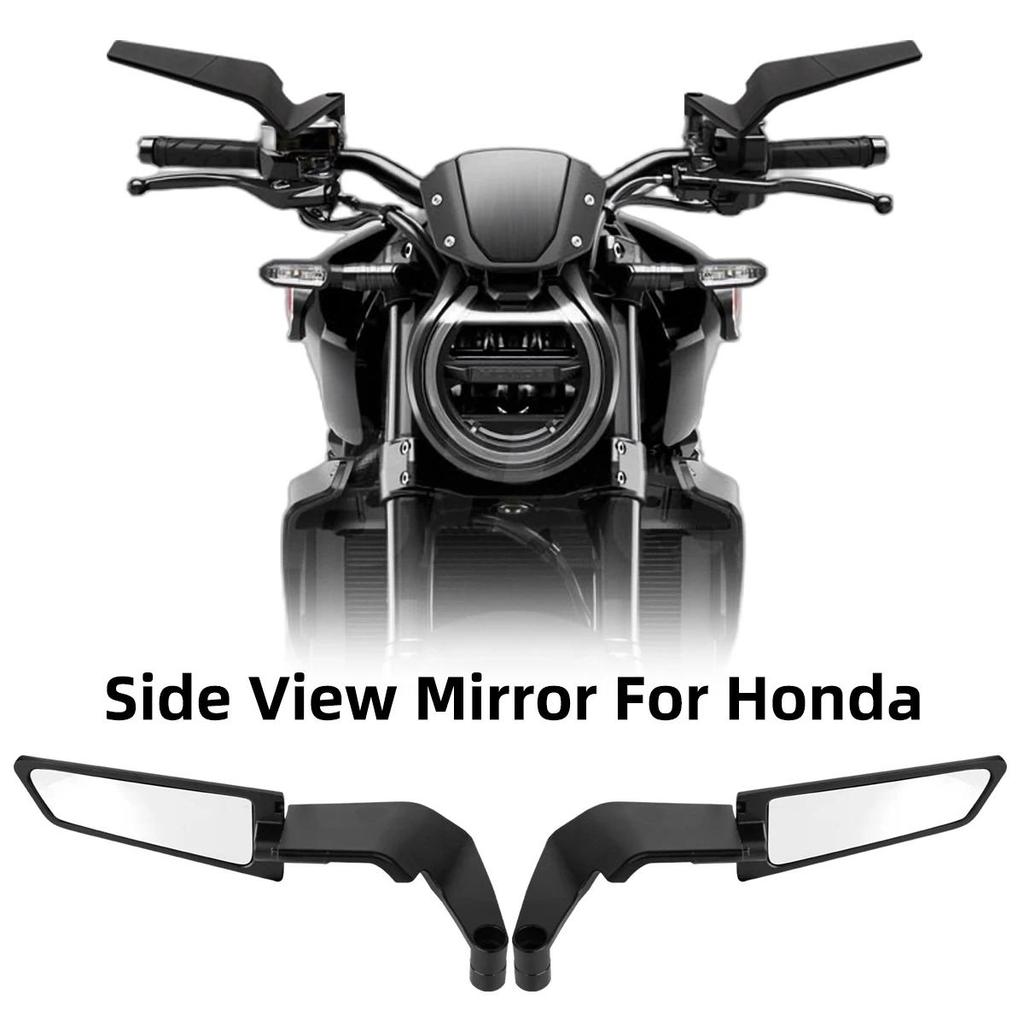 Kaca Spion Samping Motor untuk Honda CB1000R CB650R CB650F CB500 CB300 CB200X CB125 Stealth Winglets