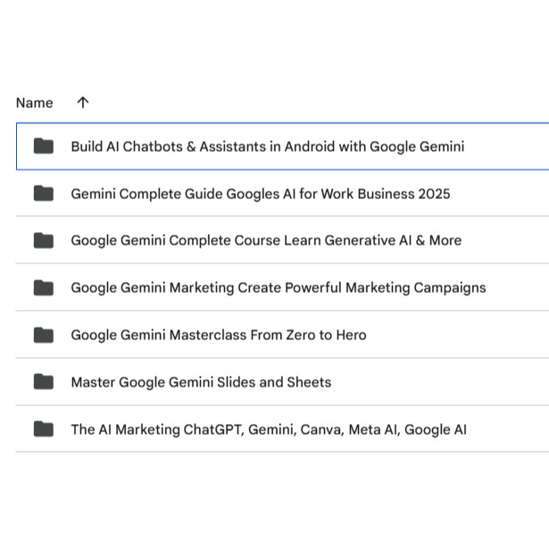 Video Courses Bundle -  Learn Google Gemini 2025 | AI Google Gemini Courses Bundle | Learn Ai 2025 (