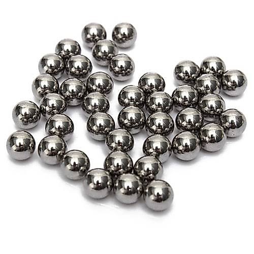 Gotri Pelor Peluru Ketapel Steel Balls 144 pcs ukuran 4 - 5 - 6 - 6.35 - 7 - 8 - 9.35 mm (1 Gross) /