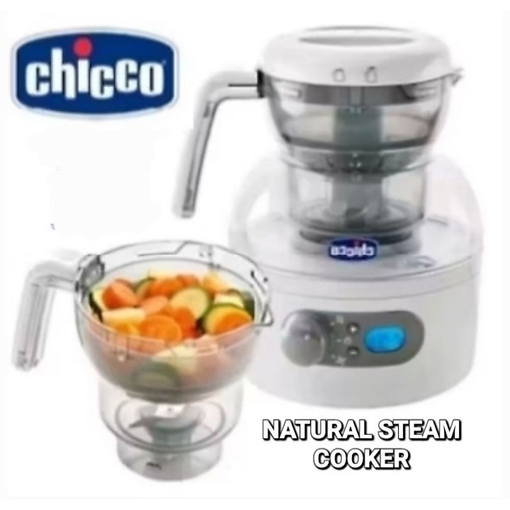 Chicco Natural Steam Cooker / Mpasi / Food Maker / Blender ( New Product )