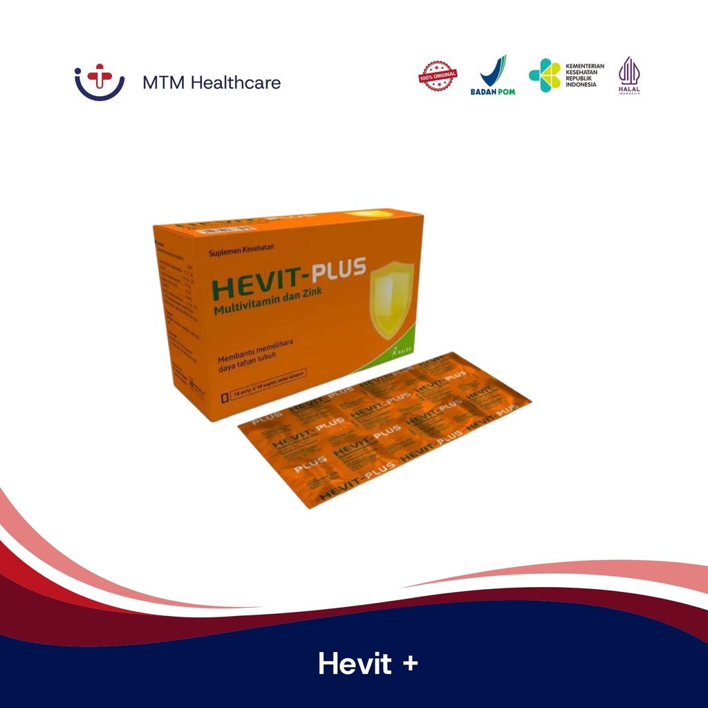 Hevit Plus Isi 10 Tablet Vitamin Suplemen