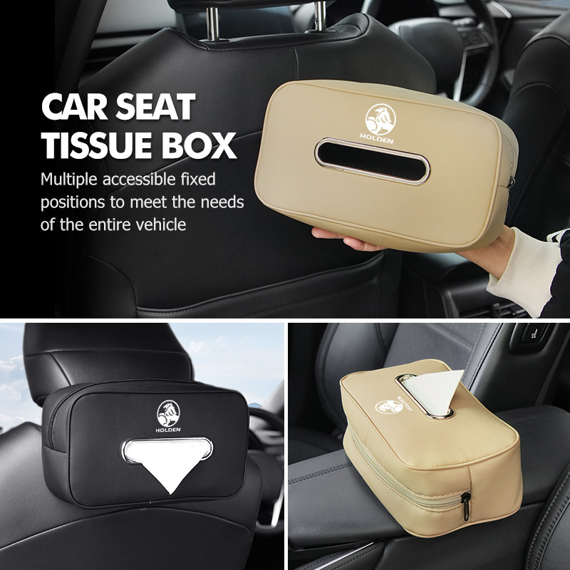 For Holden Car Paper Towel Bag Headrest Decor Tissue Backseat Paper Box Commodore Trailblazer Colora