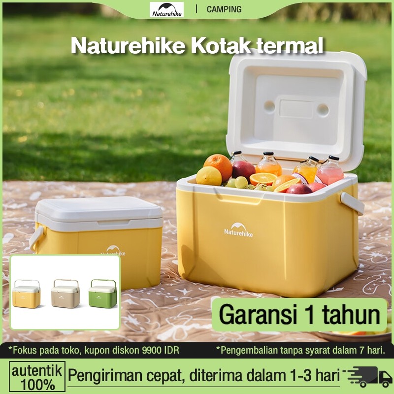 Naturehike Cooler Box Camping Lingdu Cooler Box Lemari Pendingin Camping Portable Cooler Box Camping