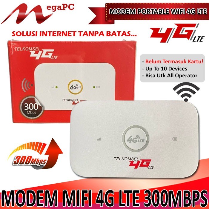 (DFlash Laptop) Modem MIFI WiFi 4G LTE Unlock All Operator 300Mbps