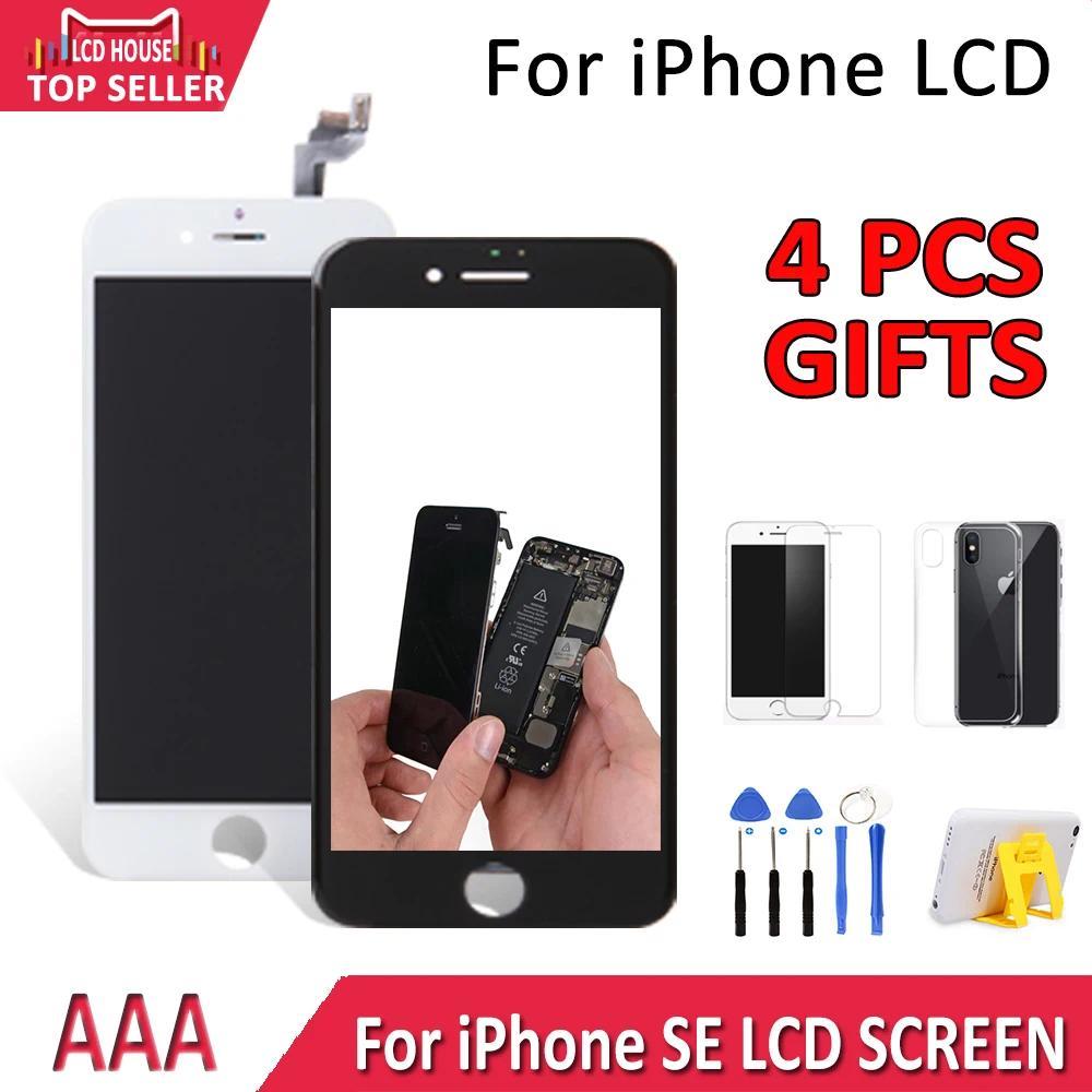 AAA Quality For iPhone SE 5SE 2016 LCD splay with Tou Screen gitizer Replacement Module Repair LCD M