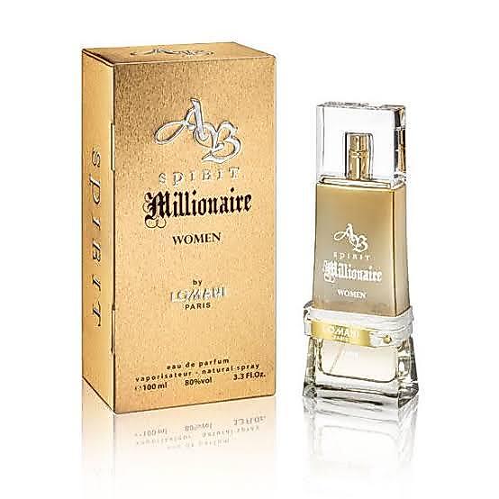 Lomani Ab Spirit Millionaire Woman 100Ml (Dupe Lady Million Rabanne for women)