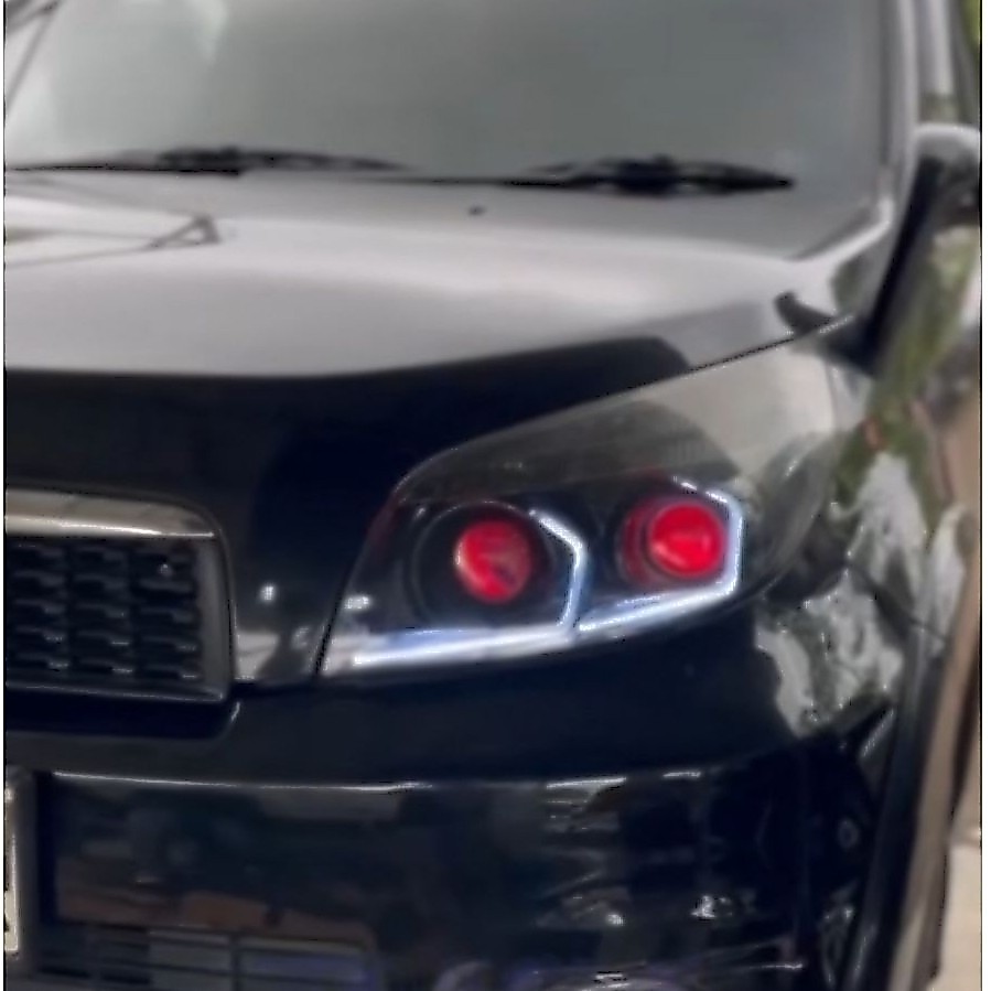 SLIME L FRAME HEXAGONAL LED RGB MOBIL RUSH TERIOS TAHUN 2007 - 2014