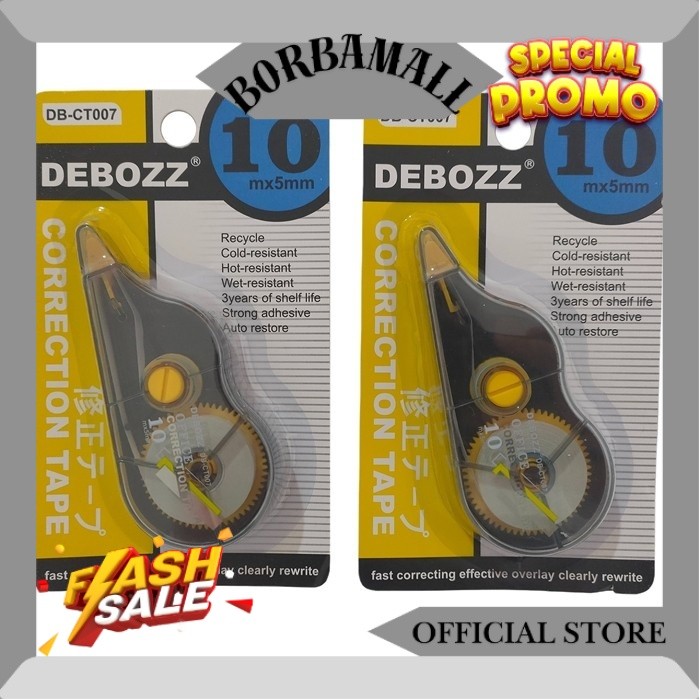 Tip Ex Debozz DB-CT007 / DB-CT007 Debozz Correction Tape PA