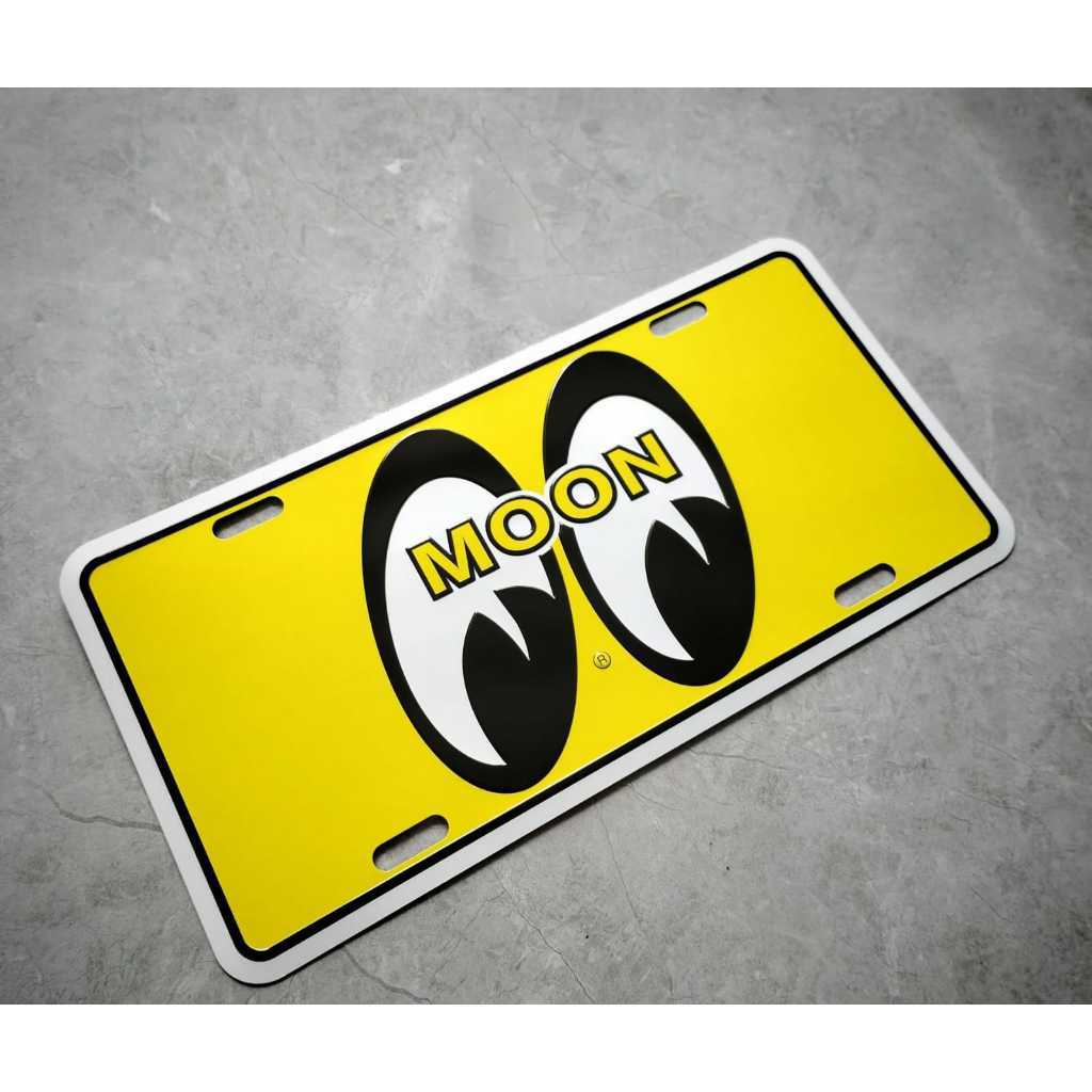 MOONEYES JDM LICENSE PLATE EMBOSS – ALUMINIUM ALLOY - PLAT MOONEYES