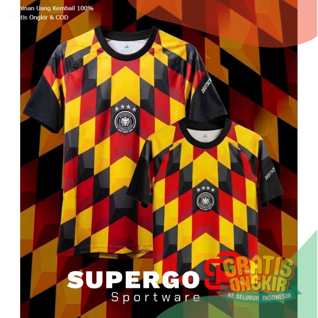 JERSEY JERMAN PREMATCH 2026 PIALA DUNIA/ Juara 2026