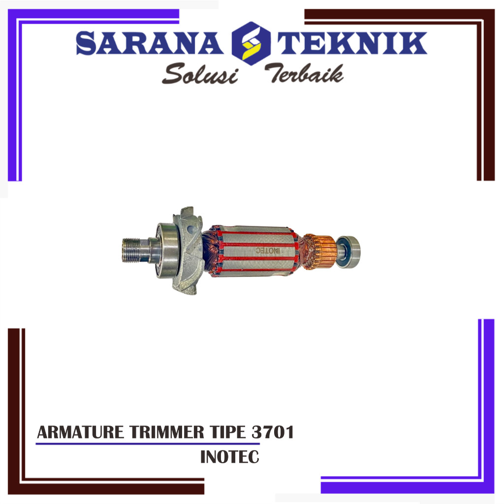 RETBO.ID ARMATURE / ANGKER TRIMMER PROFIL 3701 INOTEC