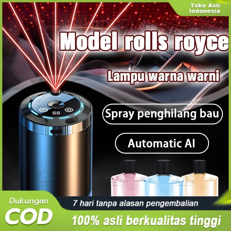 [ LED galaxy ]Diffuser aromaterapi mobil -Pengharum Mobil Wangi Segar,Penghilang Bau(Pengharum mobil