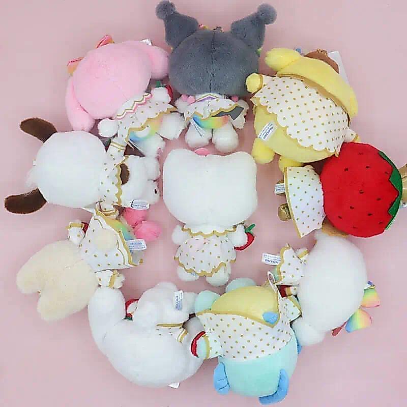 10/Lot 50th Anniversary Strawberry News Kitty Pochacco Marroncream Hanton Kuromi My Melody Cogimyun 