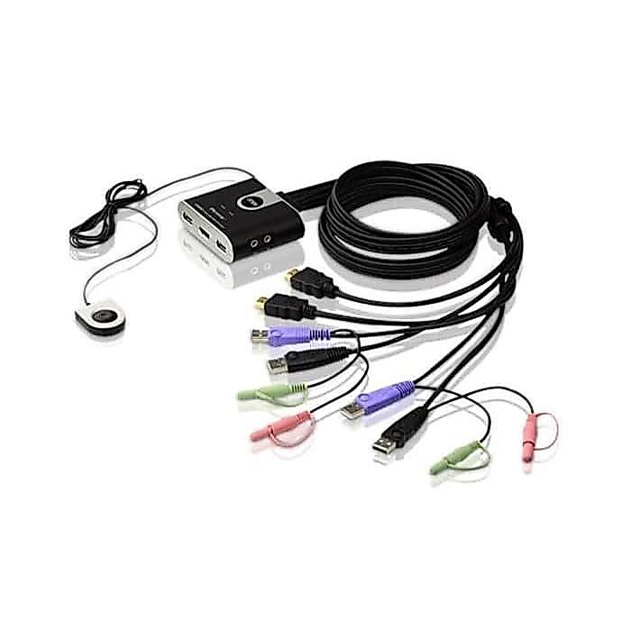 Aten CS692 - Laptop USB - Hybrid Kvm - Kvm Switch