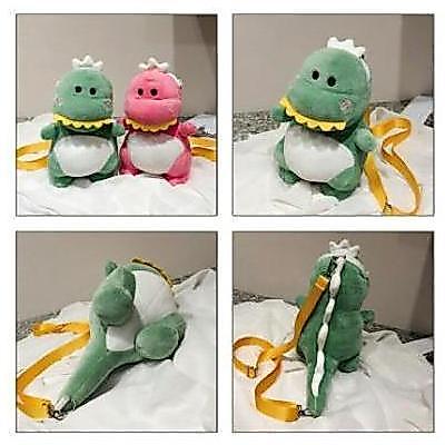 BONEKA TAS SELEMPANG BAHU DINOSAURUS MOTIF KARTUN DINOSAURUS