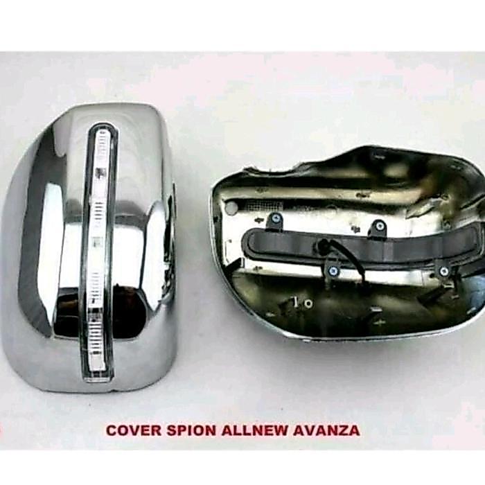 Cover Spion/ Pelindung Spion All New Avanza/Veloz/Type G 2012-2014 Chrome Car